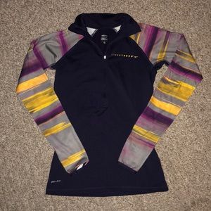 Nike LIVESTRONG half zip up